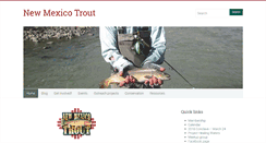 Desktop Screenshot of newmexicotrout.org